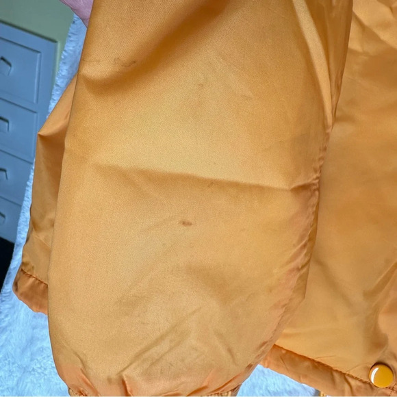 Vans Thanks Coach Jacket Windbreaker Women’s M Yellow Checkerboard Waterproof - Picture 7 of 7